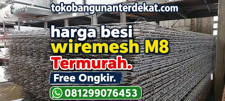 besi wiremesh m8, wiremesh m8, harga wiremesh m8, ukuran wiremesh m8, berat wiremesh m8, wiremesh beton, wiremesh cor beton, besi wiremesh, wiremesh dak rumah, material konstruksi, besi beton, tulangan beton, harga besi wiremesh, wiremesh lembaran, supplier wiremesh, harga besi wiremesh m8