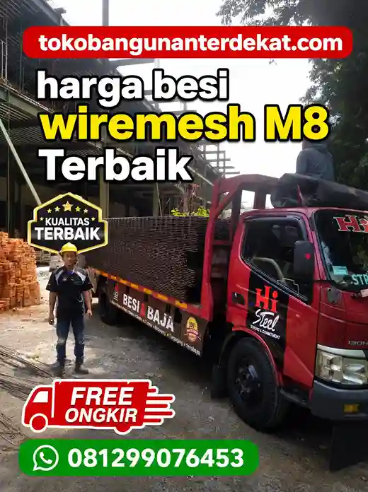 besi wiremesh m8, wiremesh m8, harga wiremesh m8, ukuran wiremesh m8, berat wiremesh m8, wiremesh beton, wiremesh cor beton, besi wiremesh, wiremesh dak rumah, material konstruksi, besi beton, tulangan beton, harga besi wiremesh, wiremesh lembaran, supplier wiremesh, harga besi wiremesh m8