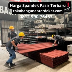 Harga Spandek Pasir 6 Meter dan 4 Meter 0812 990 76453